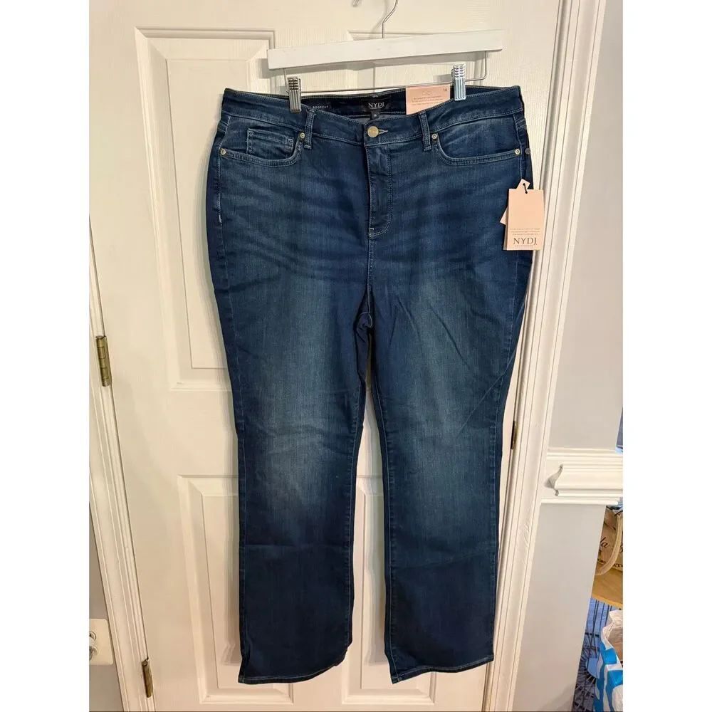 NYDJ Barbara Bootcut Jeans sz 16 NWT